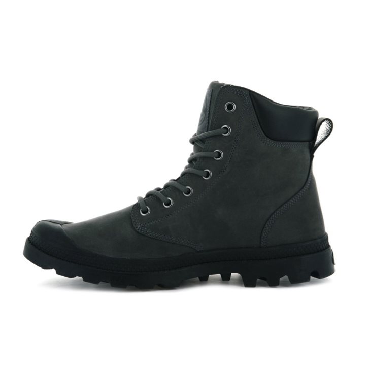 Palladium Pampa Cuff WP LUX Laarzen Dames Zwart | NL 93GWFLM